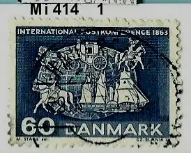 Dänemark 1963 Nr 414 Ohne Gummierung (*)