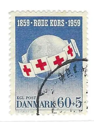 Dänemark 1959 Nr 376 Ohne Gummierung (*)