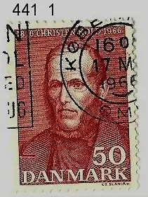 Dänemark 1966 Nr 441 Ohne Gummierung (*) Rundstempel (Datum und/oder Ort klar)