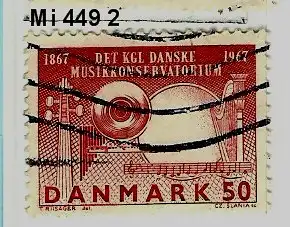 Dänemark 1967 Nr 449 Ohne Gummierung (*)