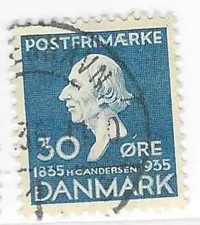 Dänemark 1935 Nr 227 Ohne Gummierung (*) Falz / Gummimängel / *