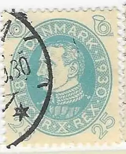 Dänemark 1930 Nr 191 Ohne Gummierung (*) Falz / Gummimängel / * Rundstempel (Datum und/oder Ort klar)