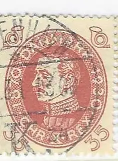 Dänemark 1930 Nr 193 Ohne Gummierung (*) Rundstempel (Datum und/oder Ort klar)