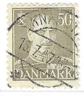 Dänemark 1945 Nr 276 Ohne Gummierung (*) Rundstempel (Datum und/oder Ort klar)