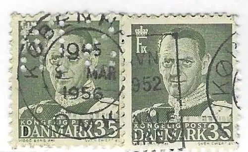 Dänemark 1951 Nr 309 Ohne Gummierung (*)