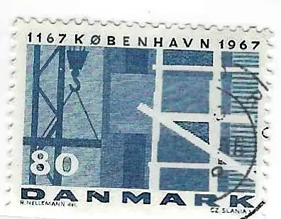 Dänemark 1967 Nr 454 Ohne Gummierung (*)