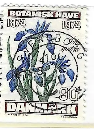 Dänemark 1974 Nr 575 Ohne Gummierung (*) Rundstempel (Datum und/oder Ort klar)