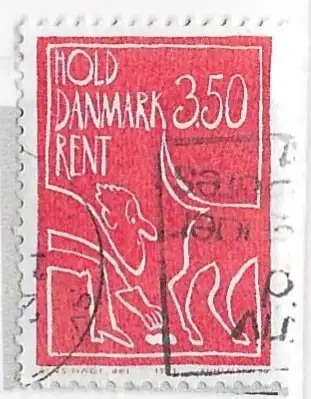 Dänemark 1991 Nr 1010 Ohne Gummierung (*)