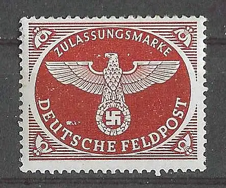Deutsches Reich 1942 Nr 2 Postfrisch / **