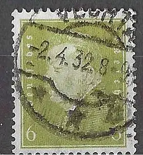 Deutsches Reich 1932 Nr 465 Rundstempel (Datum und/oder Ort klar)