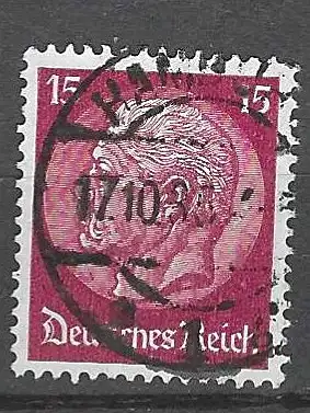 Deutsches Reich 1932 Nr 470 Rundstempel (Datum und/oder Ort klar)