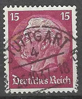 Deutsches Reich 1932 Nr 470 Rundstempel (Datum und/oder Ort klar)