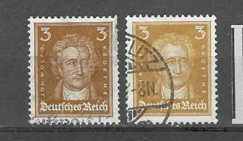 Deutsches Reich 1926 Nr 385 386 Rundstempel (Datum und/oder Ort klar)