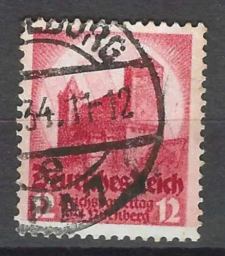 Deutsches Reich 1934 Nr 547 Rundstempel (Datum und/oder Ort klar)