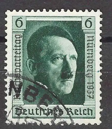 Deutsches Reich 1937 Nr 690 Ohne Gummierung (*)