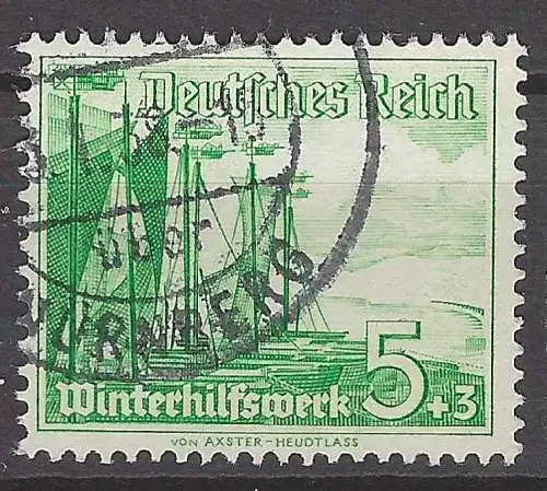 Deutsches Reich 1937 Nr 653 Ohne Gummierung (*)