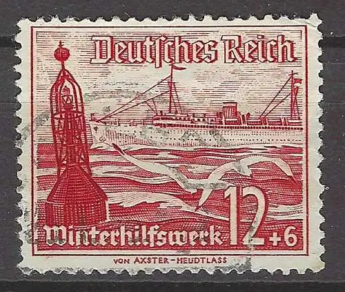 Deutsches Reich 1937 Nr 656 Ohne Gummierung (*)