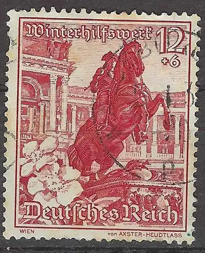 Deutsches Reich 1938 Nr 680 Ohne Gummierung (*)
