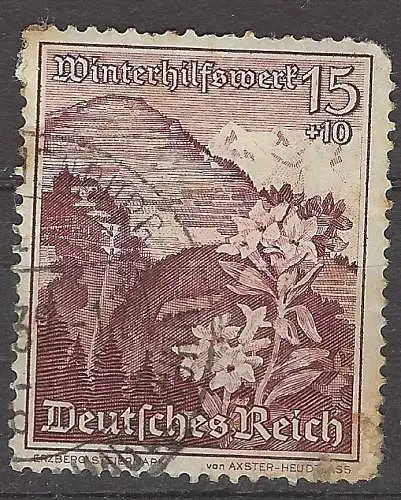 Deutsches Reich 1938 Nr 681 Ohne Gummierung (*)