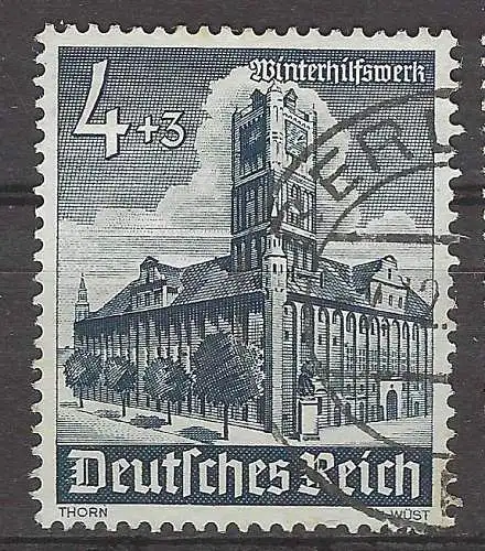 Deutsches Reich 1940 Nr 675 Ohne Gummierung (*)