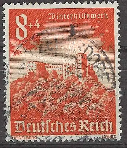 Deutsches Reich 1940 Nr 755 Ohne Gummierung (*)
