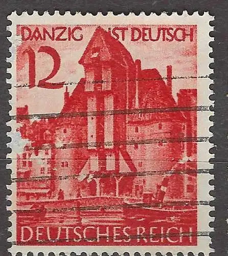 Deutsches Reich 1939 Nr 715 Ohne Gummierung (*)
