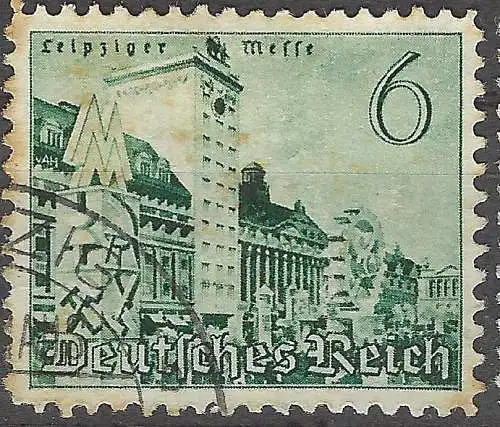 Deutsches Reich 1940 Nr 740 Ohne Gummierung (*)