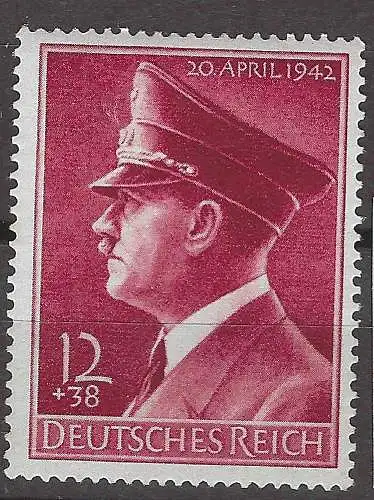 Deutsches Reich 1942 Nr 813 Postfrisch / **