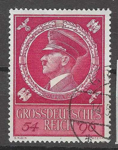 Deutsches Reich 1944 Nr 887 Gestempelt (Posten)