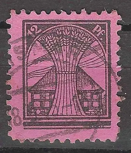 Deut. Lokala. ab 1945 1945 Nr 16 Gestempelt (Posten) Ohne Gummierung (*)