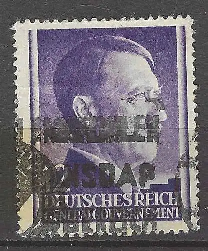 Generalgouvernement 1941 Nr 75 Gestempelt (Posten)