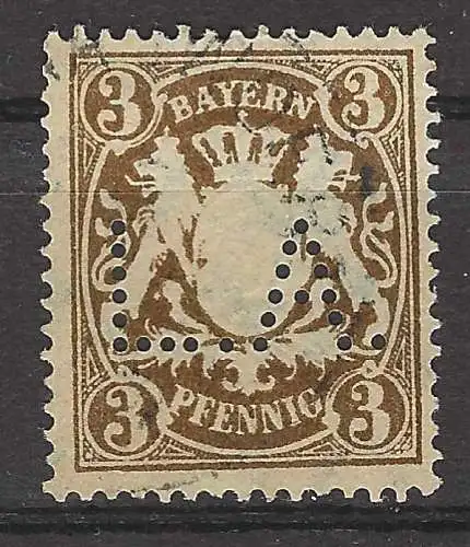 Altdeutschland Bayern 1888 Nr 60 Ohne Gummierung (*)