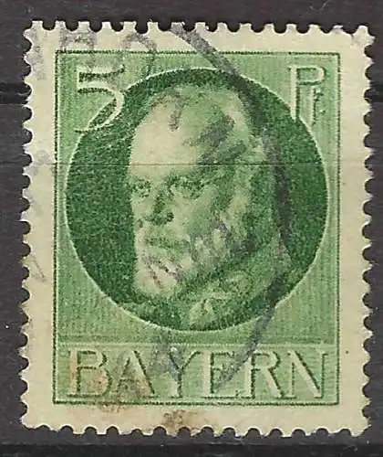 Altdeutschland Bayern 1916 Nr 112 Falz / Gummimängel / *