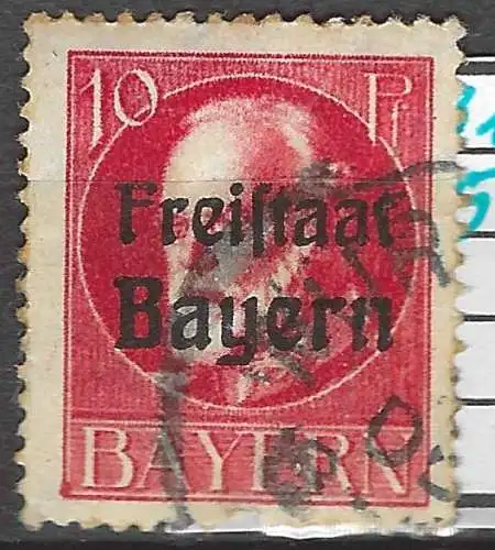 Altdeutschland Bayern 1919 Nr 155 Gestempelt (Posten)