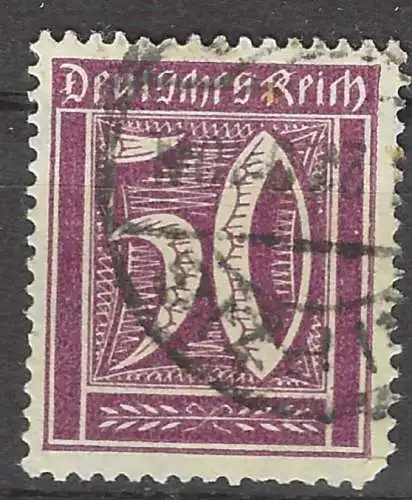 Deutsches Reich 1922 Nr 183 Rundstempel (Datum und/oder Ort klar)