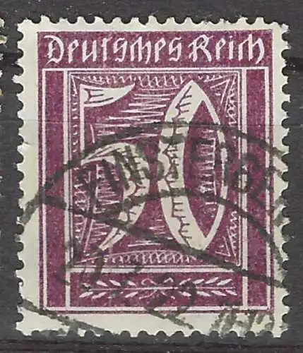 Deutsches Reich 1922 Nr 183 Rundstempel (Datum und/oder Ort klar)