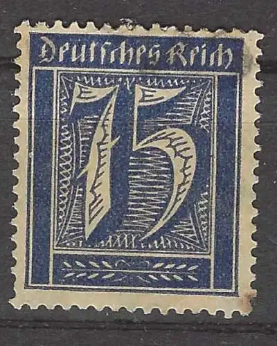 Deutsches Reich 1922 Nr 185 Gebraucht