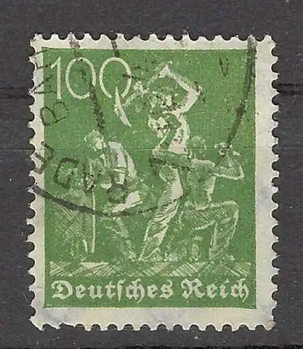 Deutsches Reich 1922 Nr 187 Gebraucht