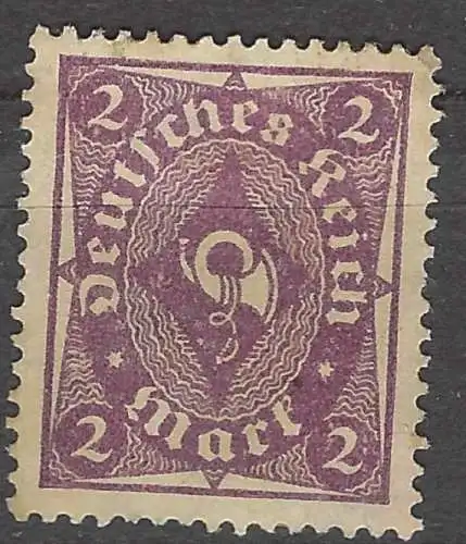 Deutsches Reich 1922 Nr 224 Ohne Gummierung (*)