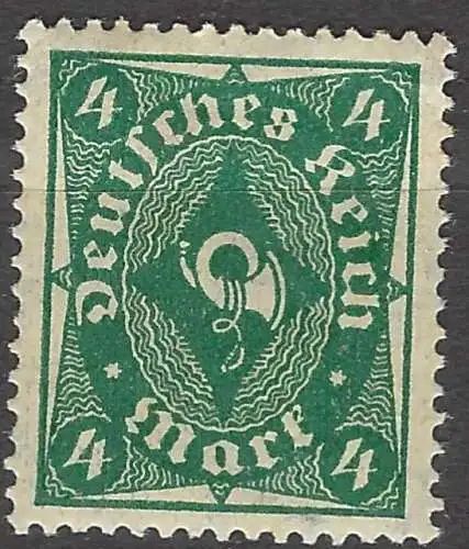 Deutsches Reich 1922 Nr 226 Falz / Gummimängel / *