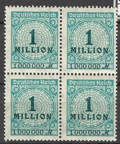 Deutsches Reich 1923 Nr 314A Postfrisch / **