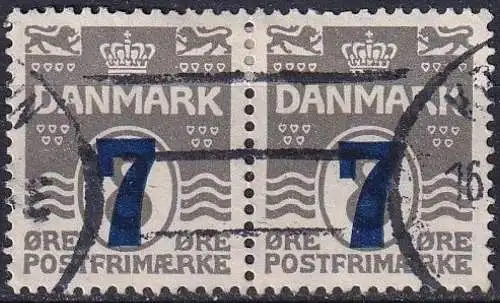DÄNEMARK 1926 Mi-Nr. 156 waagerechtes Paar o used
