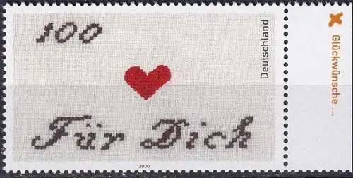DEUTSCHLAND 2000 Mi-Nr. 2138 ** MNH