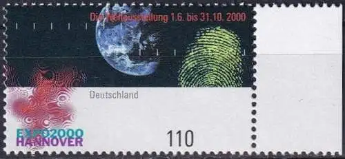 DEUTSCHLAND 2000 Mi-Nr. 2130 ** MNH