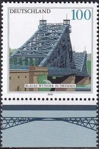 DEUTSCHLAND 2000 Mi-Nr. 2109 ** MNH