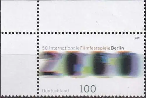 DEUTSCHLAND 2000 Mi-Nr. 2102 Eckrand ** MNH