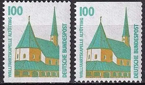 DEUTSCHLAND 1989 Mi-Nr. 1406 CD ** MNH