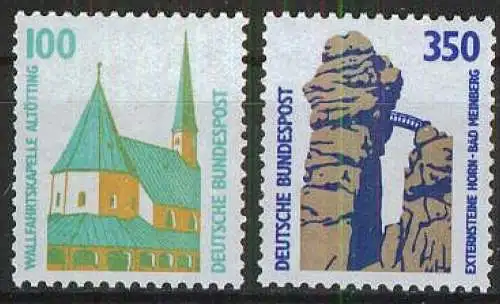 DEUTSCHLAND 1989 Mi-Nr. 1406/07 ** MNH