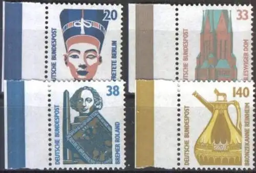 DEUTSCHLAND 1989 Mi-Nr. 1398/01 ** MNH