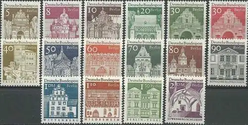 BERLIN 1966 Mi-Nr. 270/85 ** MNH